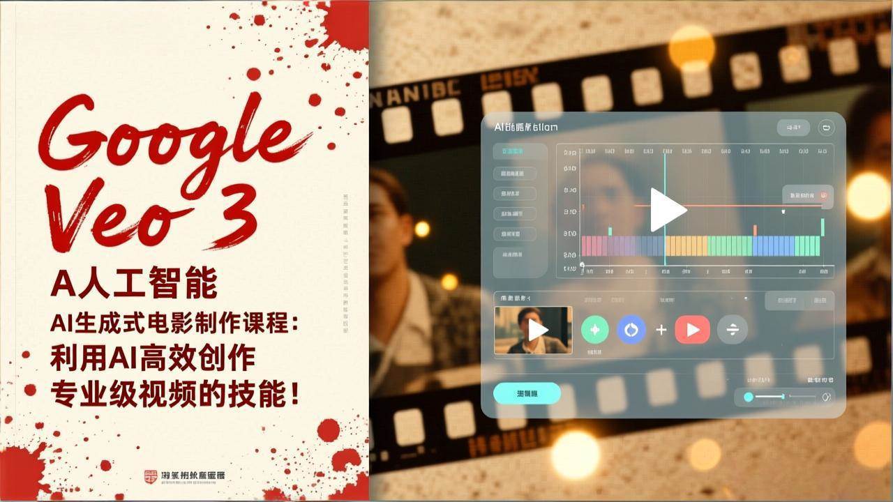 (1.8)Google Veo 3人工智能AI生成式电影制作课程：利用AI高效创作专业级视频的技能！