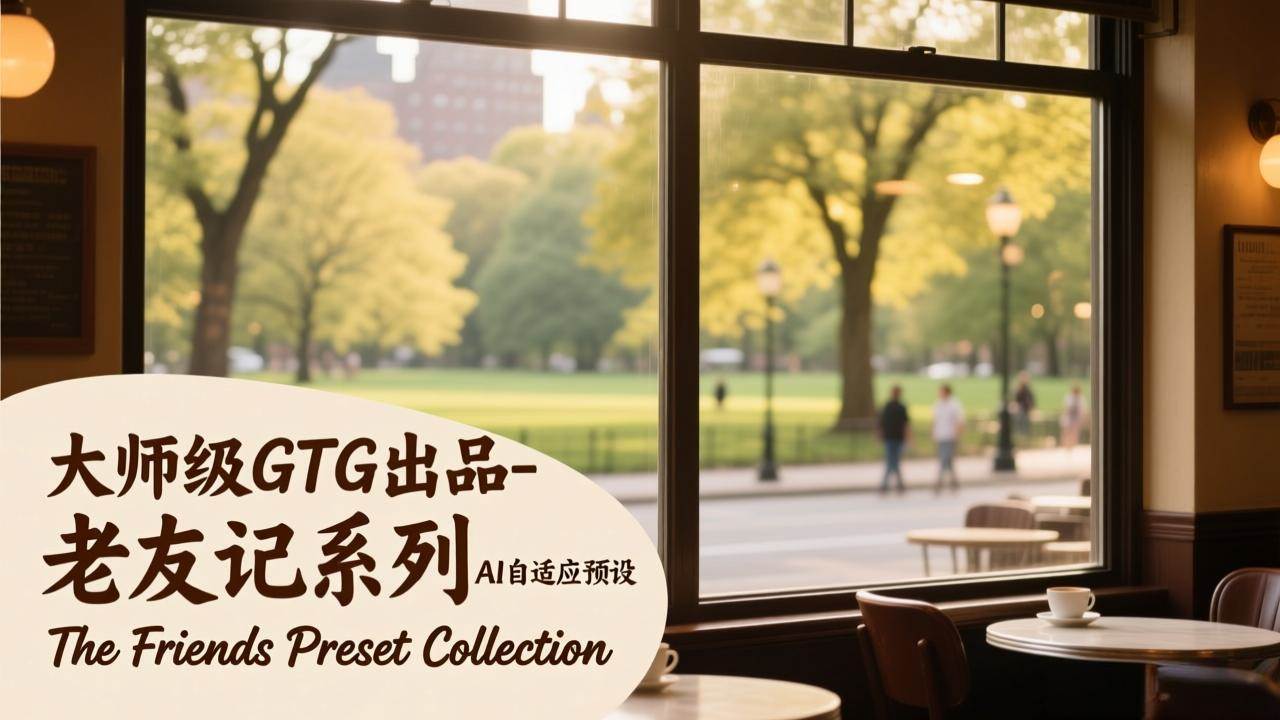 (2.18)大师级GTG出品-老友记系列AI自适应预设The Friends Preset Collection